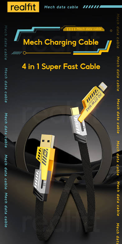 4 in 1 Charging Cable (original metal cable)